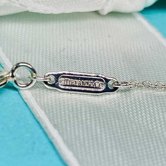 Tiffany & co diamond double heart necklace Return to Tiffany 16-18” - Picture 5 of 8